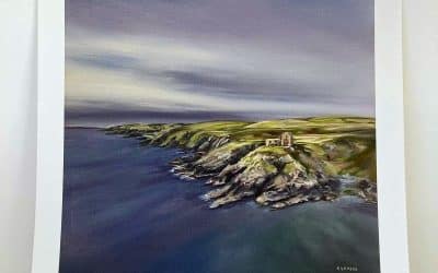 Midi Print Dunskey Castle