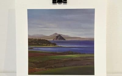 Mini Print Goatfell & Ailsa