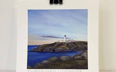 Mini Print Killantringan Lighthouse
