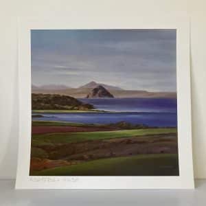 Midi Print Goatfell & Ailsa