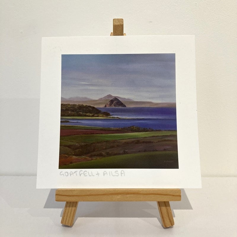 Mini Print Goatfell & Ailsa - Image 3