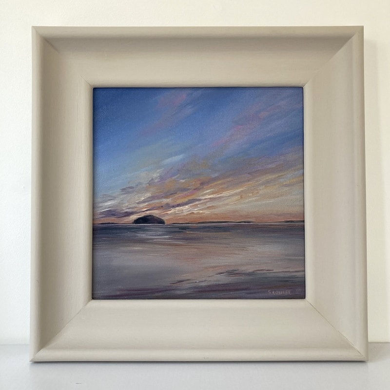 Original Framed Colourful Ailsa Craig - Image 2