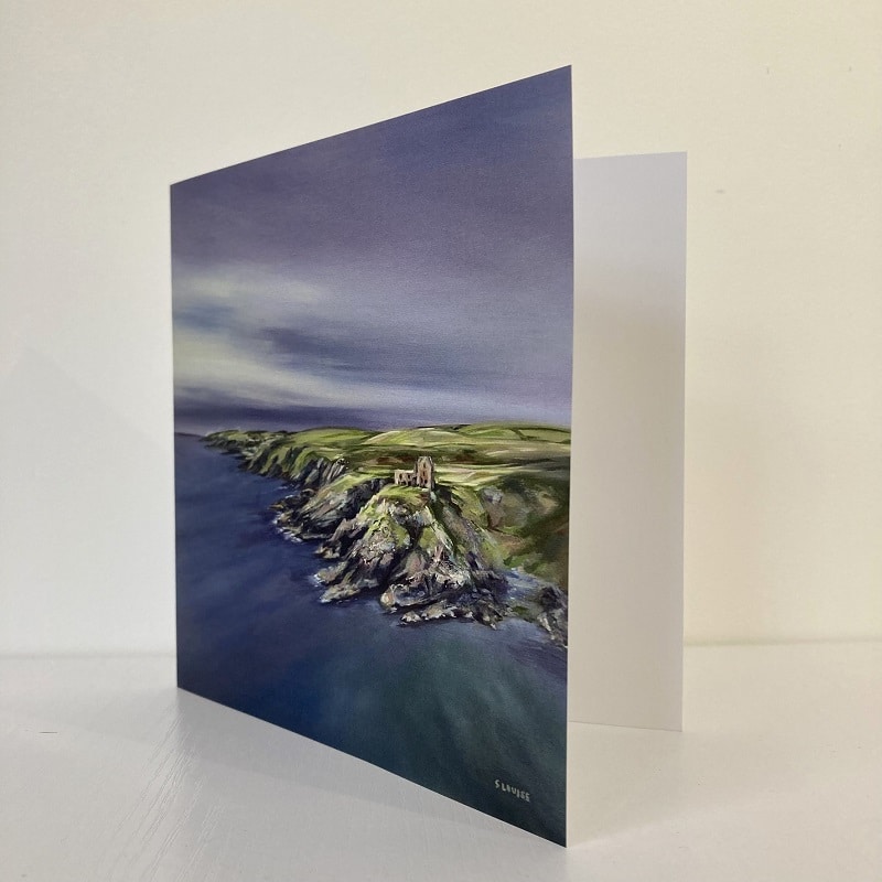 Greetings Card Dunskey Castle - Image 2