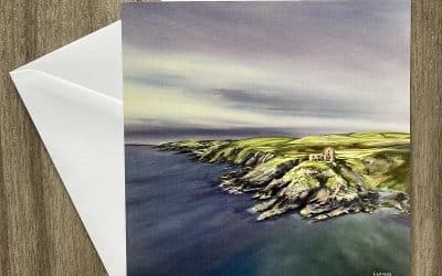 Greetings Card Dunskey Castle