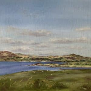 Original Framed View from Knockbrex Hill